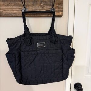 Marc Jacob’s Black Quilted Diaper Tote Bag